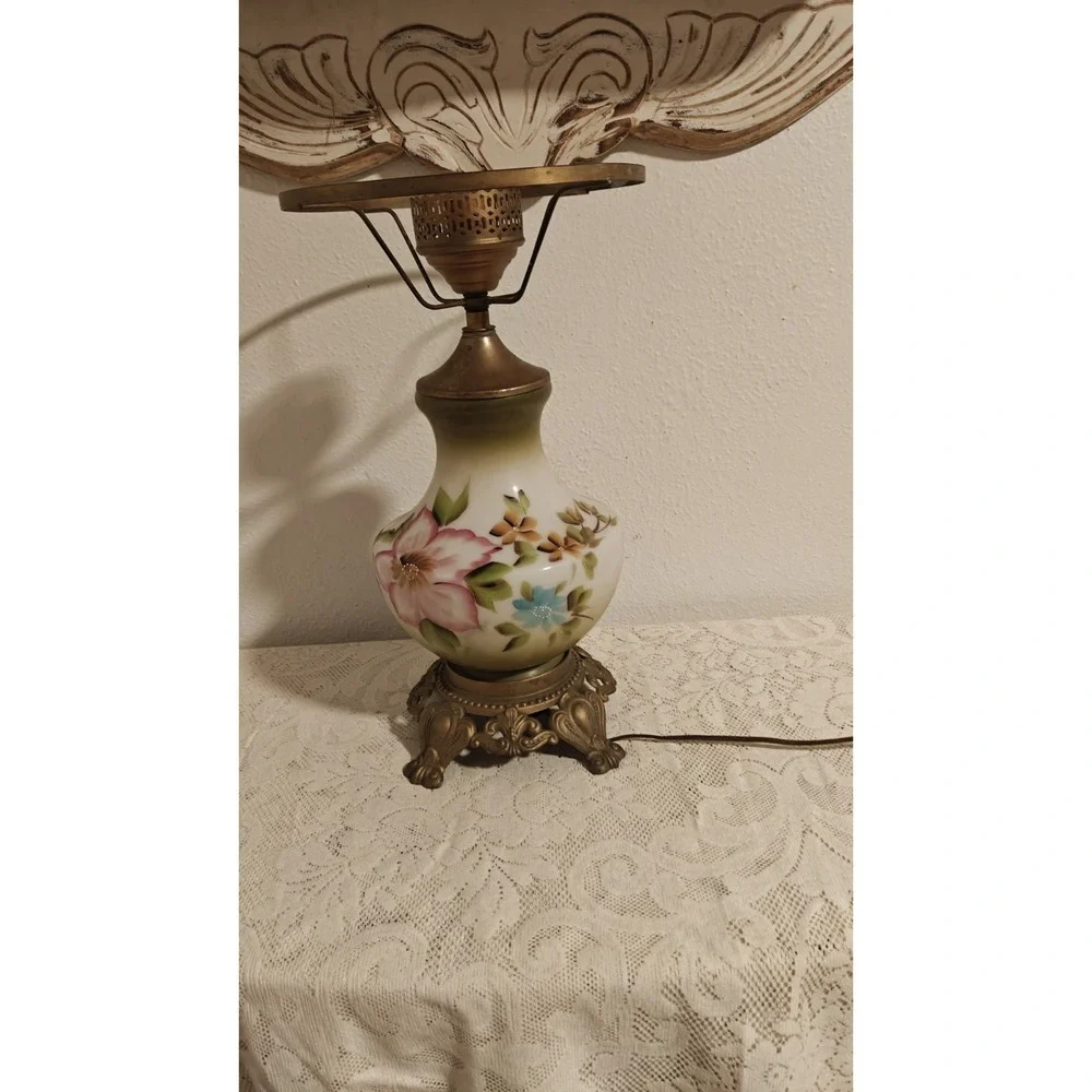 Vintage Global Industries Gone With The Wind Lamp 1967